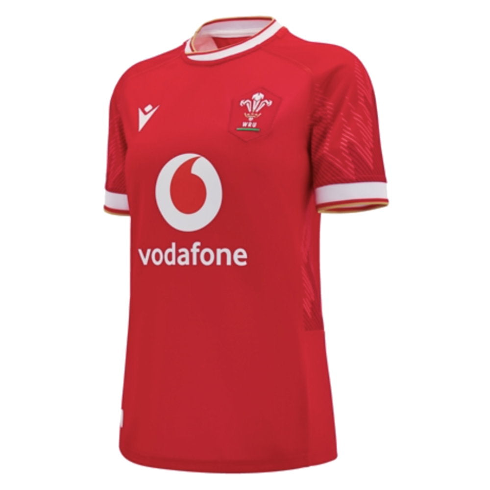 2024-2025 Wales WRU Home Replica Rugby Shirt (Womens) (Adams 11)_3