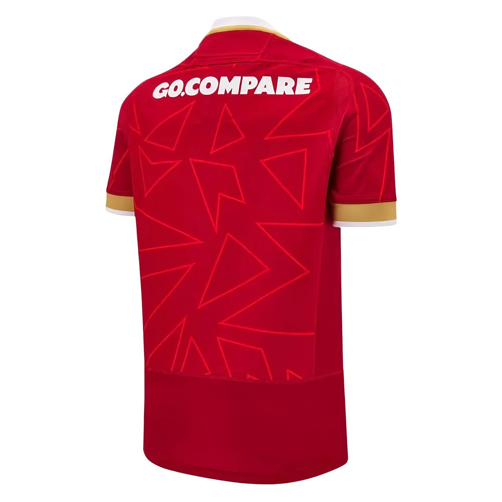 2024-2025 Wales Rugby Home Pathway Pro Authentic Slim Fit Shirt_1