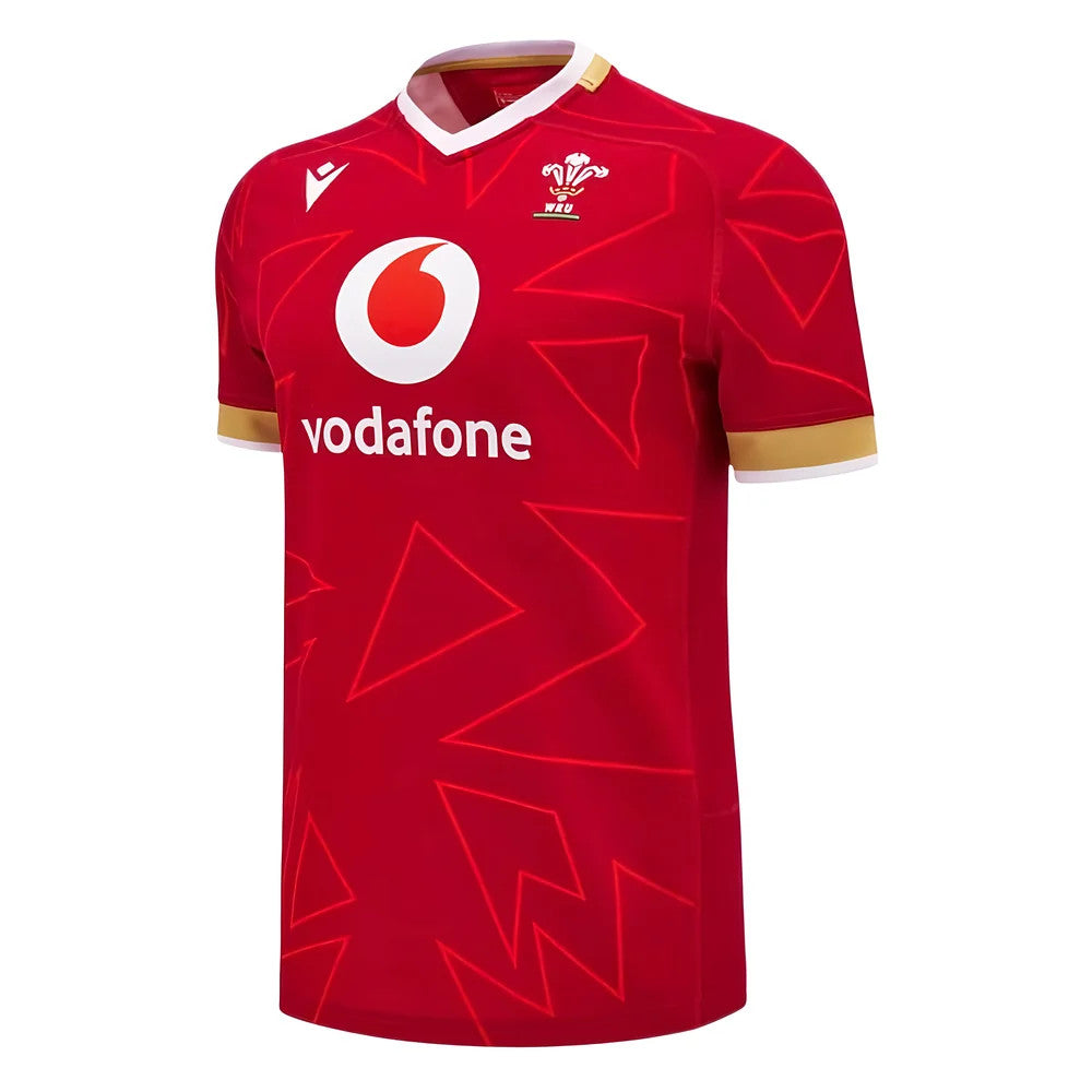 2024-2025 Wales Rugby Home Pathway Pro Authentic Slim Fit Shirt_0