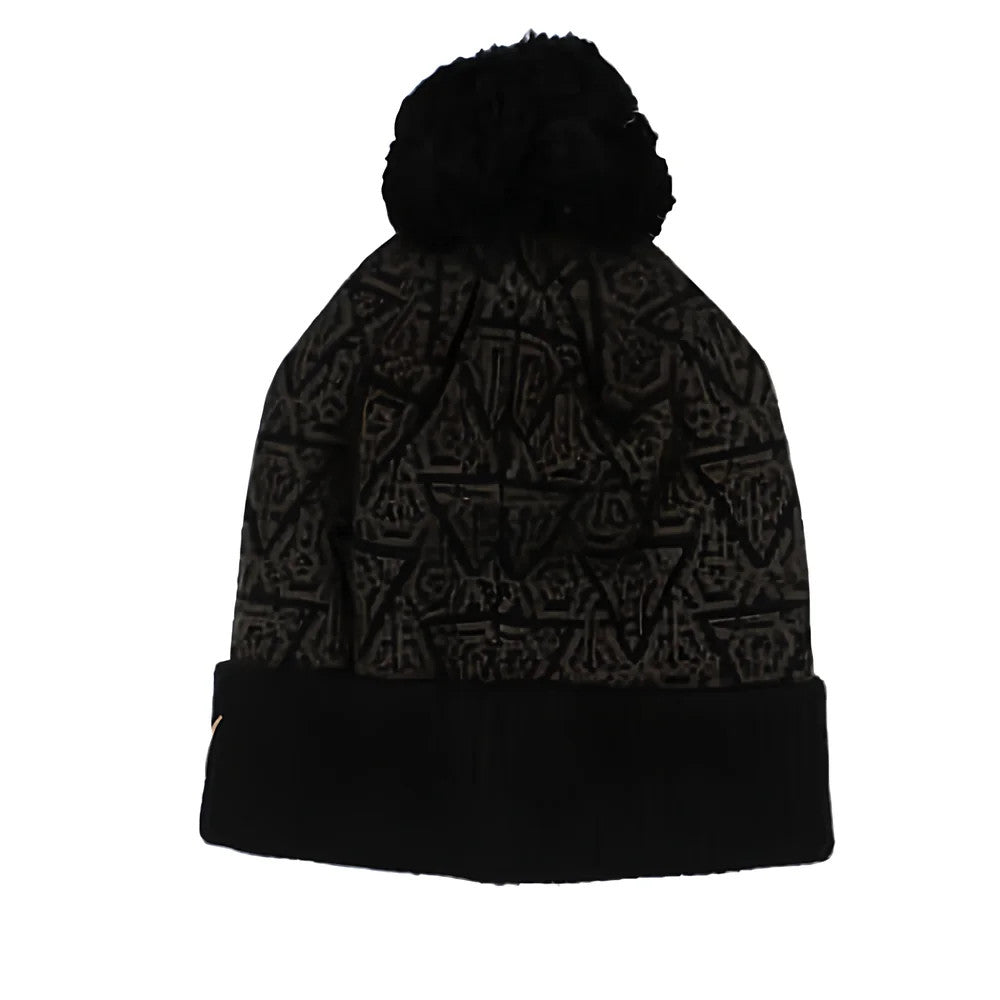 2024-2025 Wales Rugby Pom Pom Beanie (Black)_1