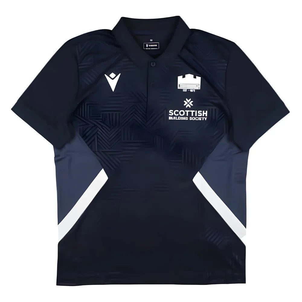 2024-2025 Edinburgh Rugby Travel Polo Shirt (Navy)_0
