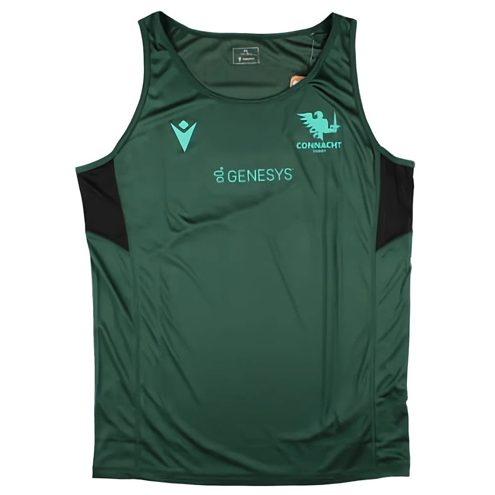 2024-2025 Connacht Rugby Training Dry Singlet (Dark Green)_0