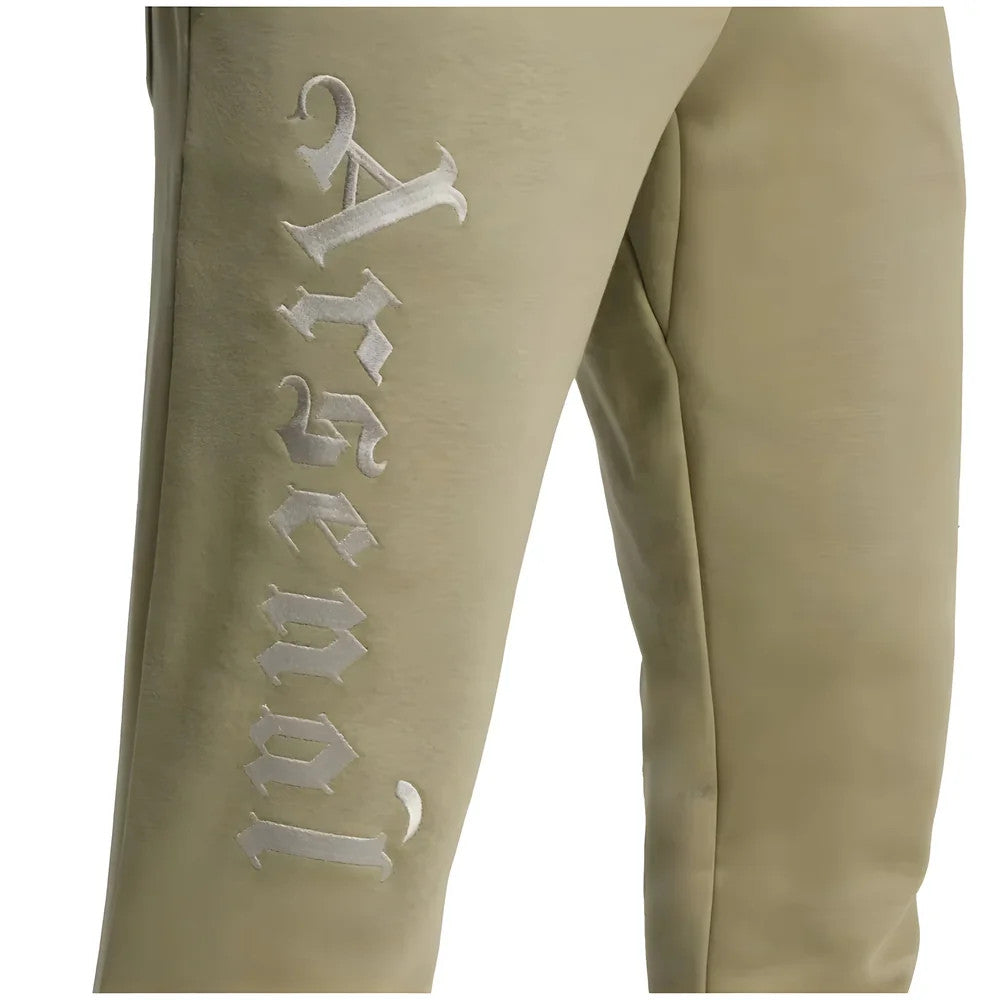 2024-2025 Arsenal Seasonal Fleece Tracksuit Bottoms (Orbit Green)_2
