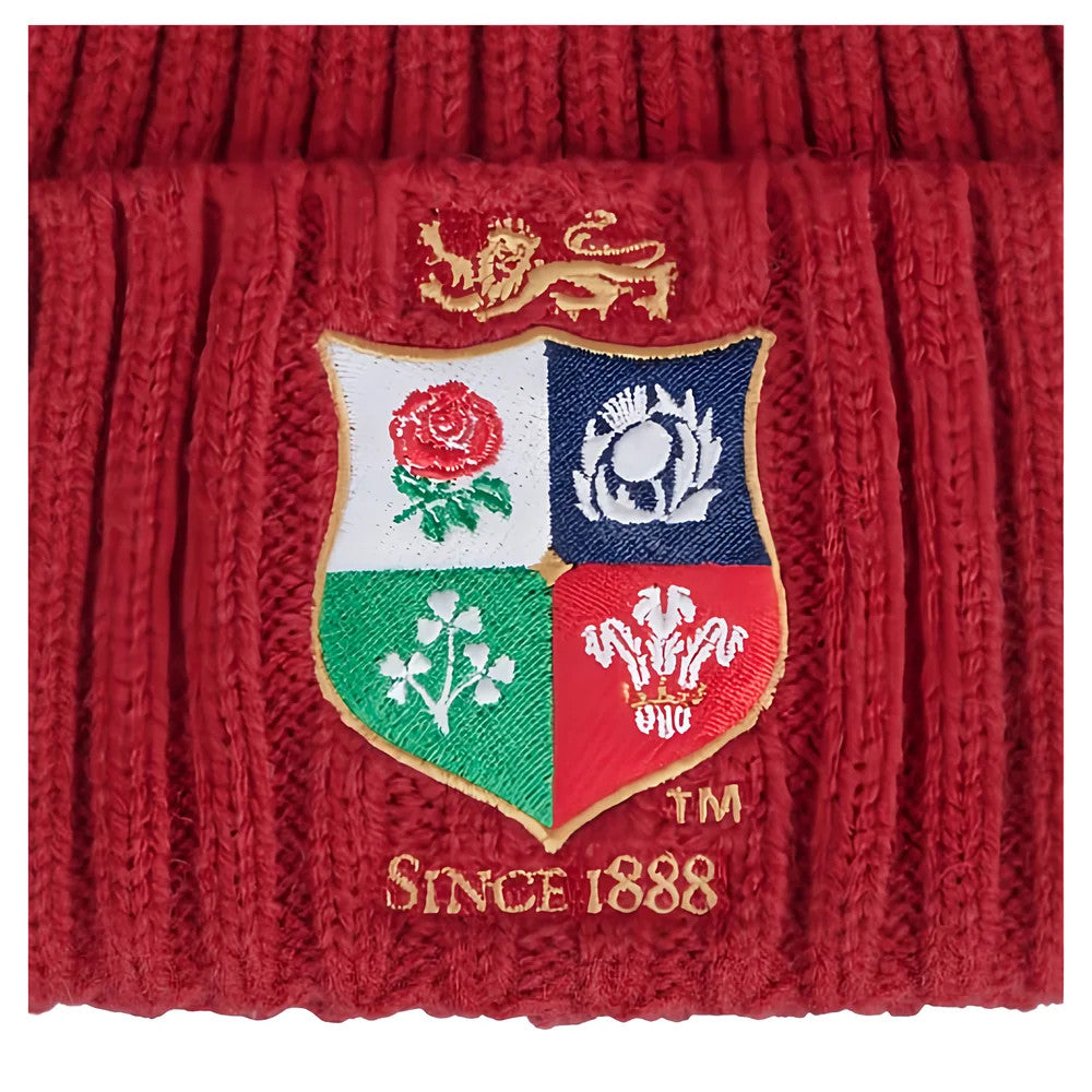 2024-2025 British & Irish Lions Fleece Beanie (Red)_1