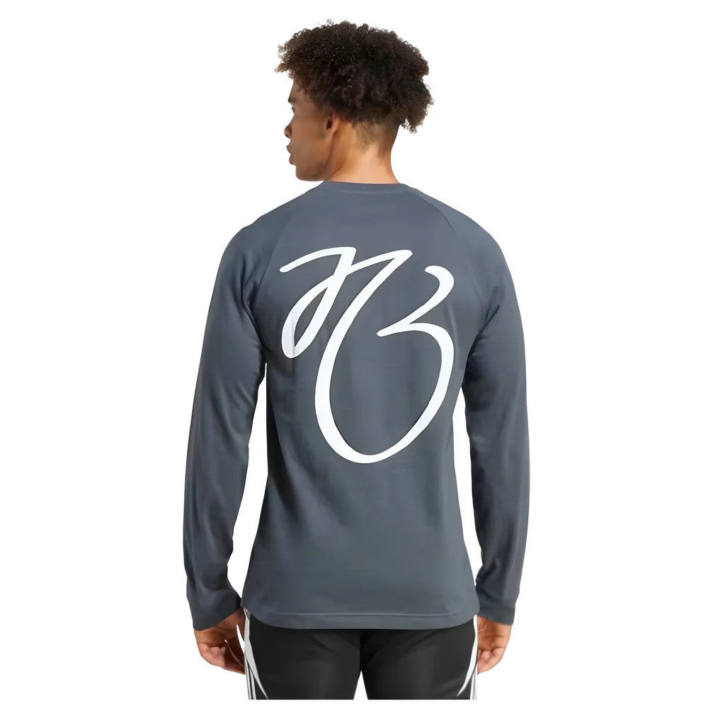 2024-2025 adidas Jude Bellingham Long Sleeve Tee (Grey)_2