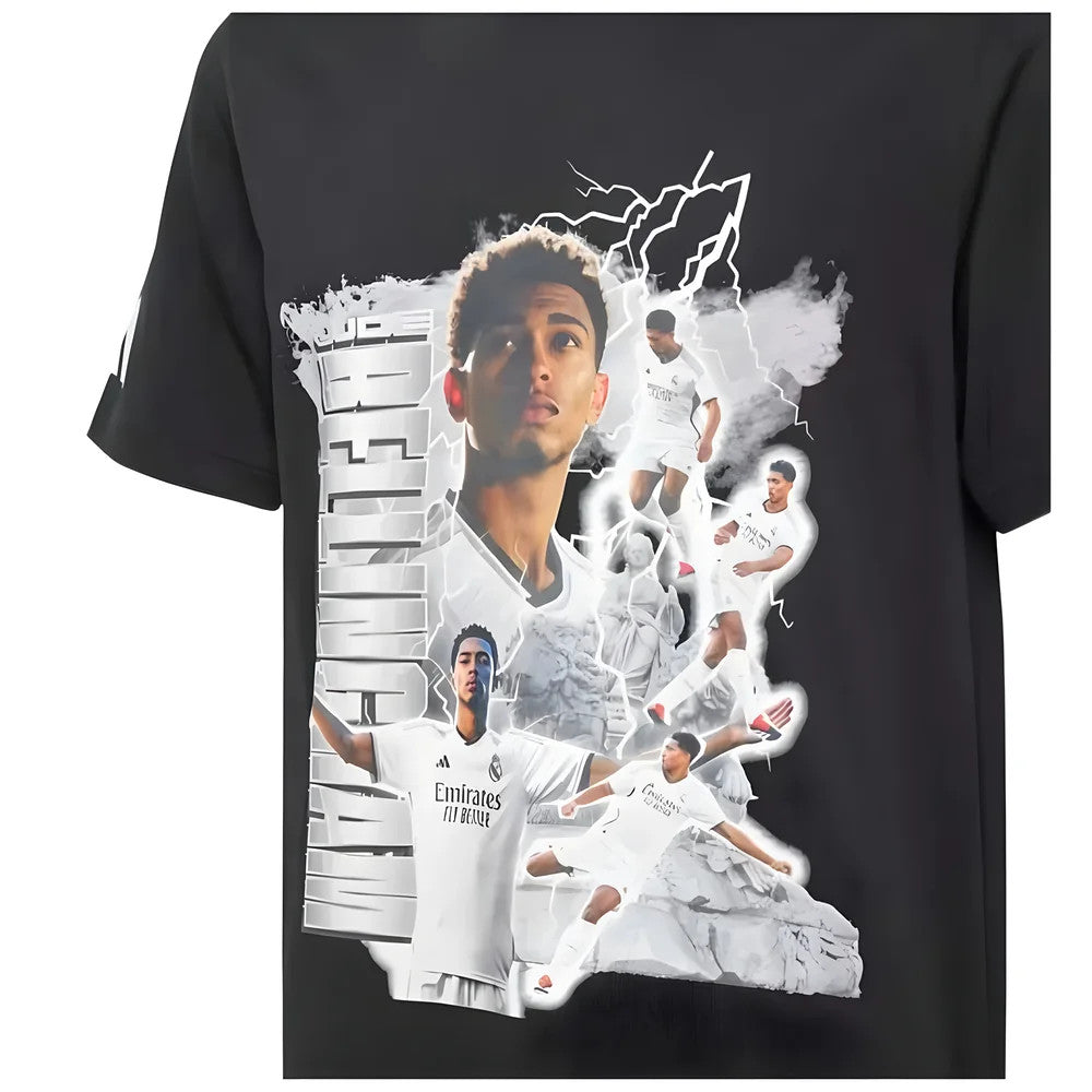 Adidas Jude Bellingham Tour Shirt (Black) - Kids_1