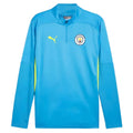 2024-2025 Man City Training 1/4 Zip Top (Magic Blue)_0