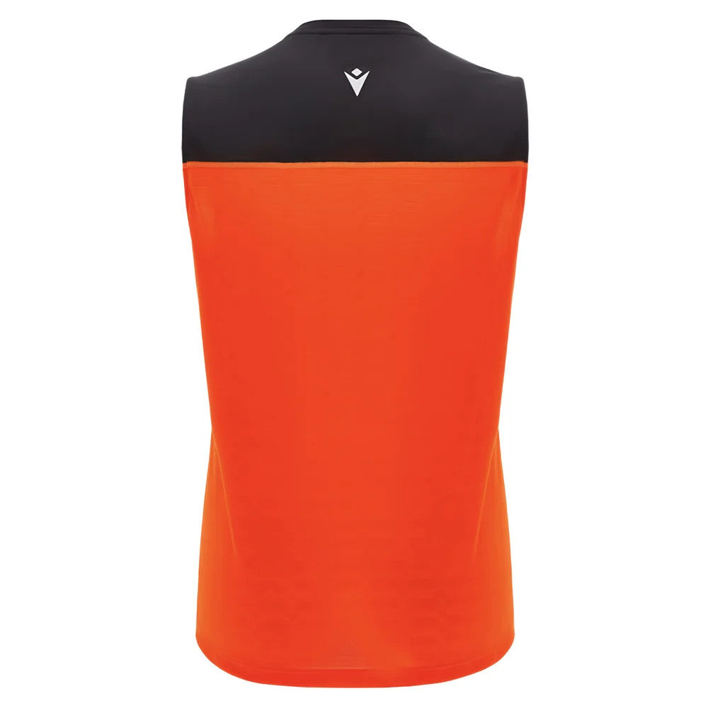 2025 Lamborghini Poly Sleeveless Shirt Orange/Black_2