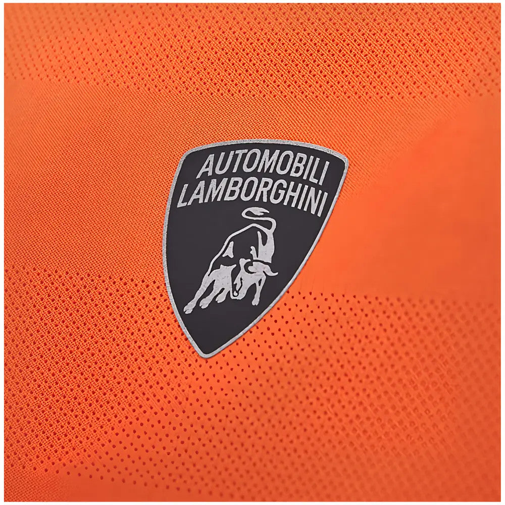 2025 Lamborghini Poly Sleeveless Shirt Orange/Black_1