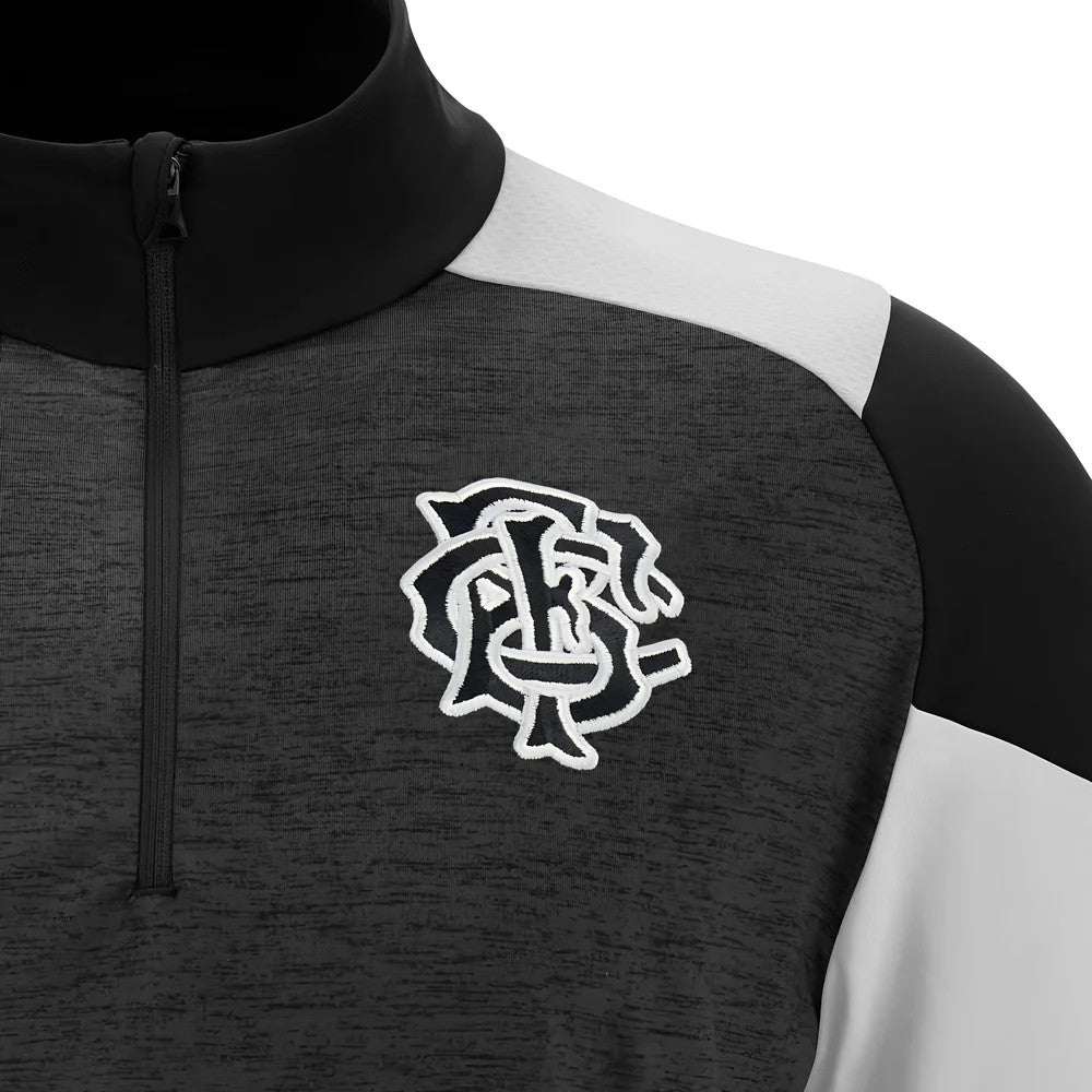 2025 Barbarians Rugby 1/4 Zip Trianing Top (Black)_1