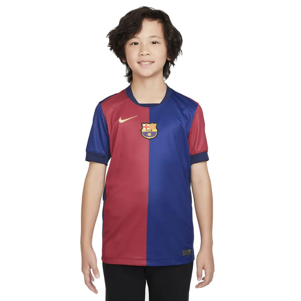 2024-2025 Barcelona Home Shirt (Sponsorless) - Kids (Cruyff 9)_3