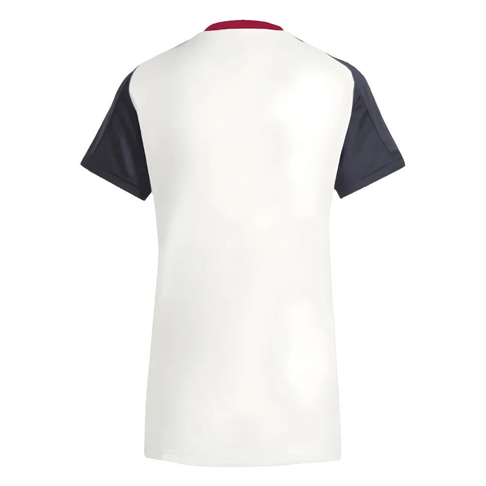 2025 Man Utd Training Jersey (Off White) - Womens (Mazraoui 3)_4