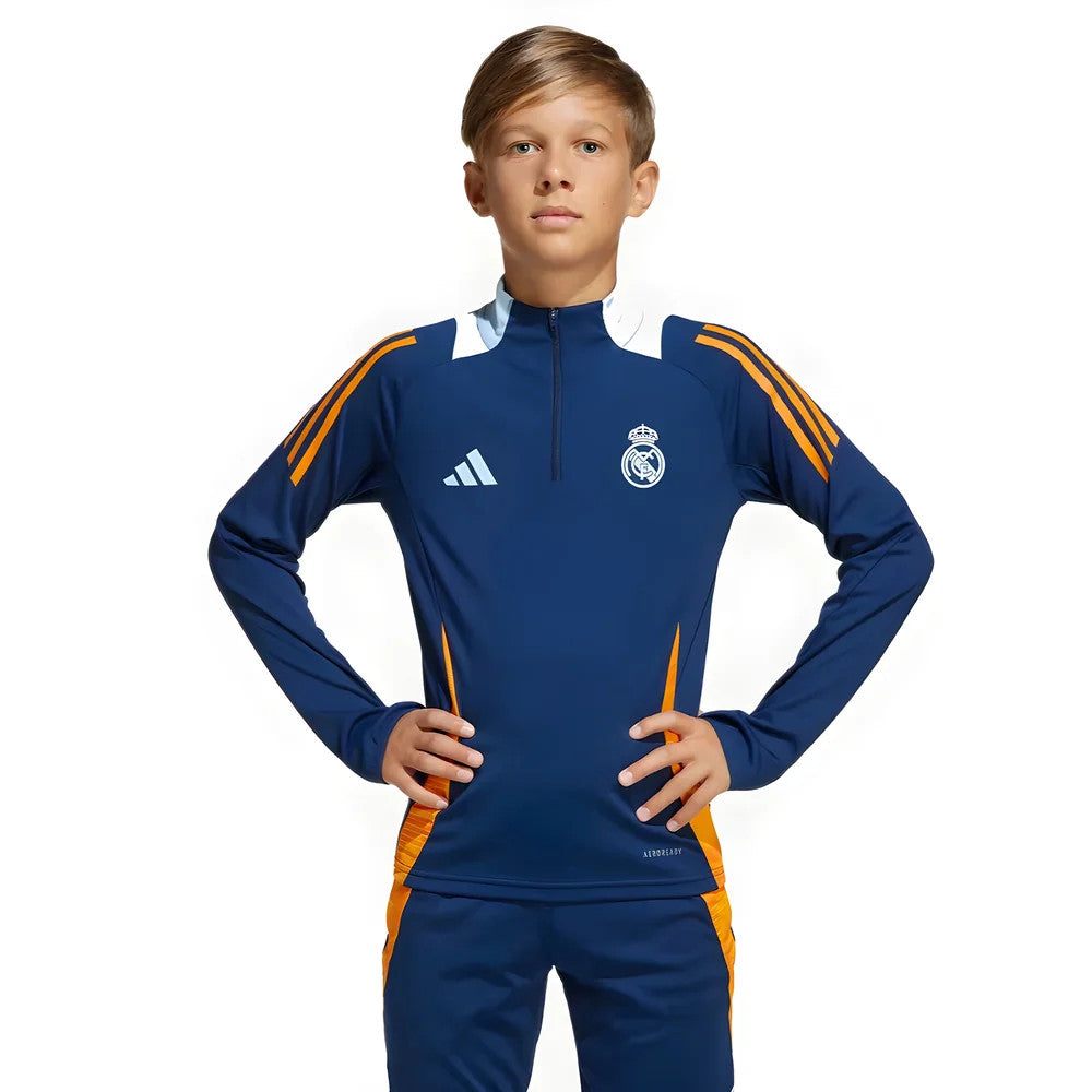 2024-2025 Real Madrid Training Top (Navy) - Kids_0