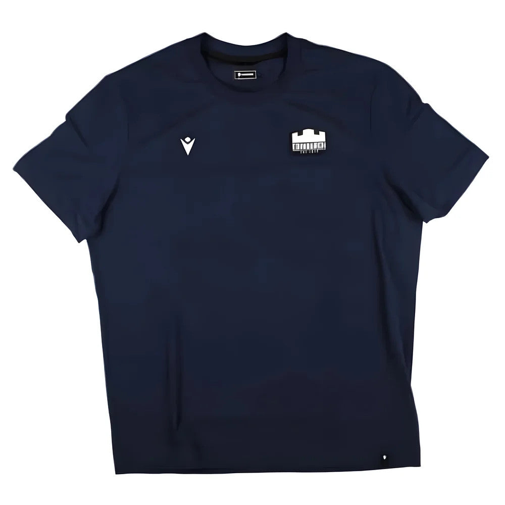 2024-2025 Edinburgh Rugby Ath Travel Cotton Shirt (Navy)_0