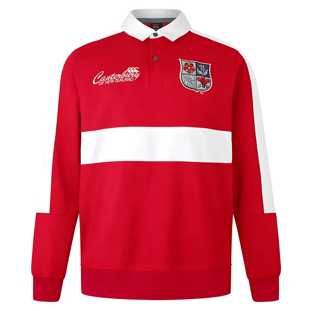 2025 British and Irish Lions Heritage OS Jersey Unisex (Red)_0