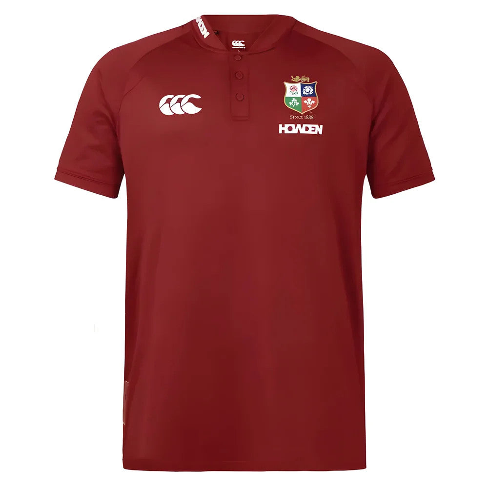 2025 British & Irish Lions Poly Polo Shirt (Red)_0