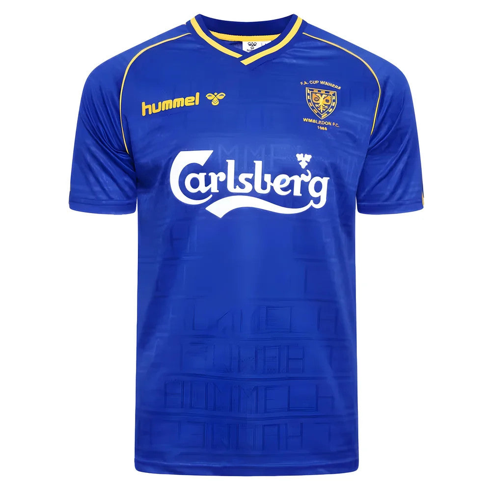 1988 Wimbledon Hummel Retro Home Shirt_0