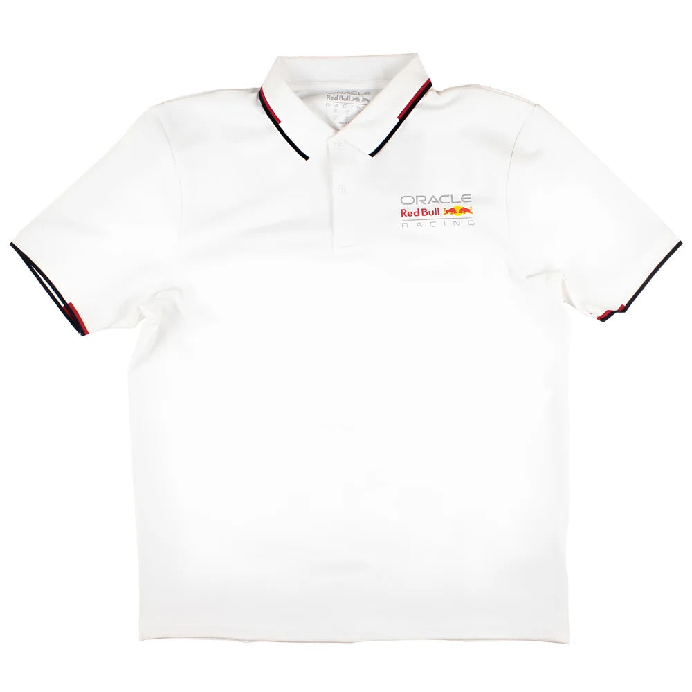 2025 Red Bull Racing Core Polo Full Colour Logo (White)_0