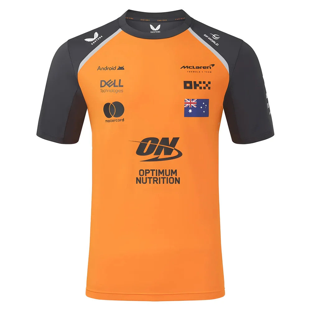 2025 McLaren F1 Team Set Up T-Shirt Oscar Piastri (Autumn Glory)_2