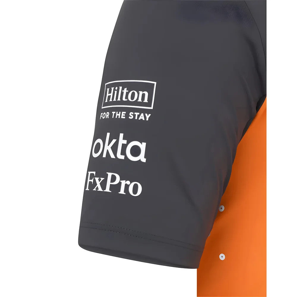 2025 McLaren F1 Team Polo Shirt Oscar Piastri (Autumn Glory/Phantom)_1