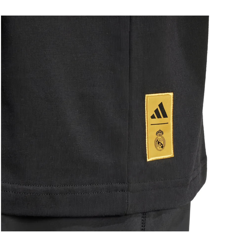 2024-2025 Real Madrid UCL Heavy Cotton Tee (Black)_1