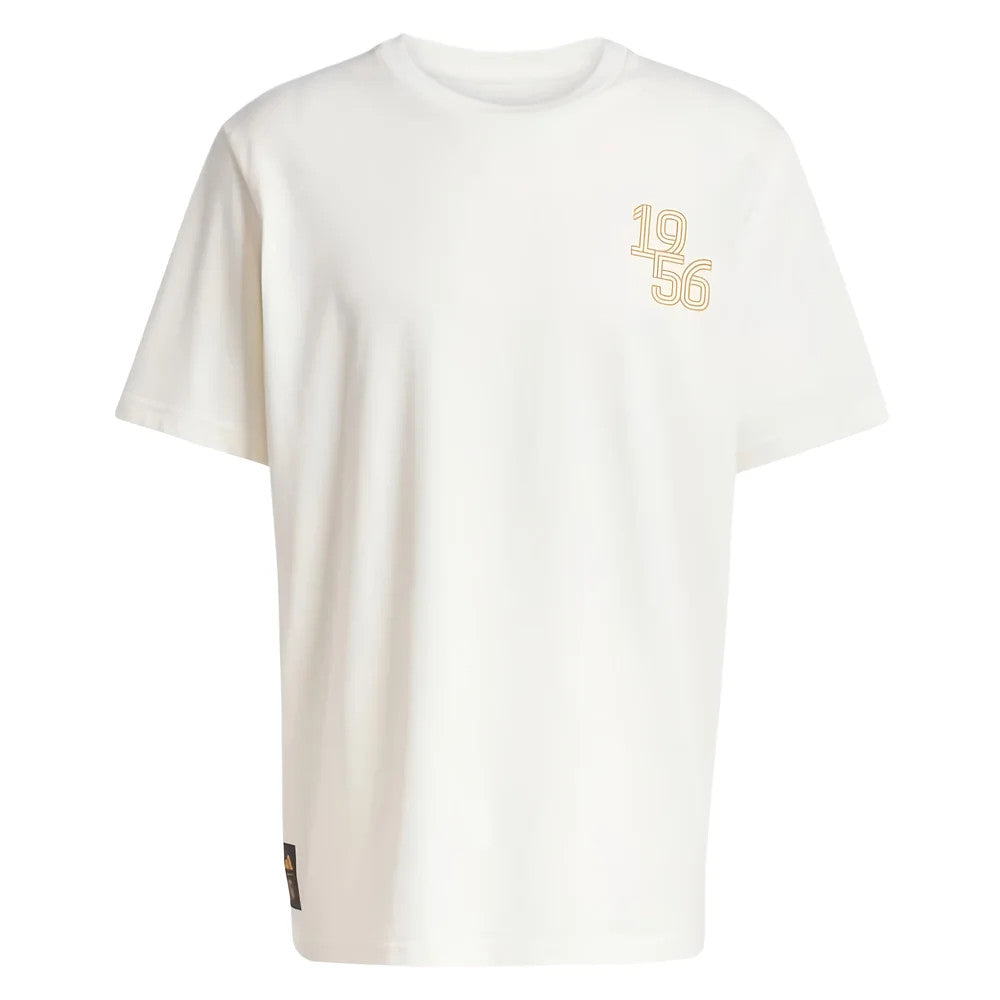 2024-2025 Real Madrid UCL Heavy Cotton Tee (Off White)_0