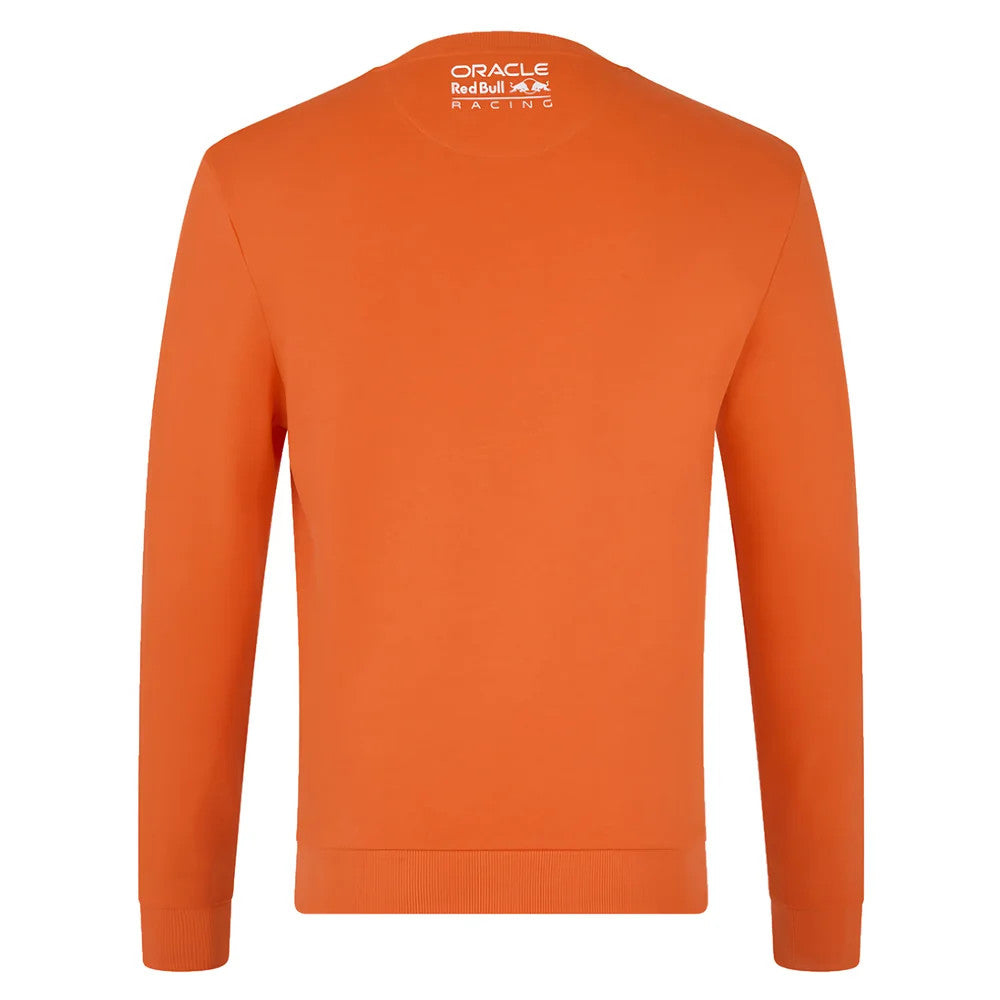 2025 Red Bull Racing Max Verstappen Puzzle Crew Sweat (Exotic Orange)_2