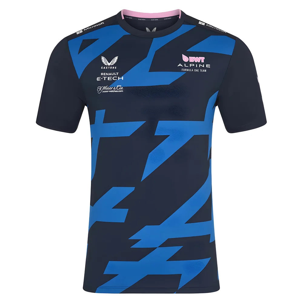 2025 Alpine F1 Mens Jack Doohan T-Shirt - Dark Sapphire_2