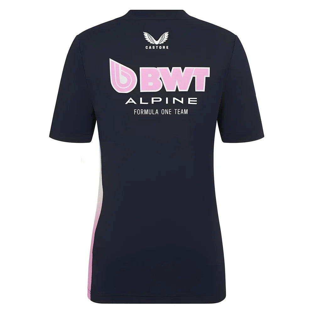 2025 Alpine F1 Set Up T-shirt - Dark Sapphire (Kids)_2