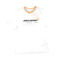 2025 McLaren F1 Core Essentials T-shirt - Bright White (Kids)_0