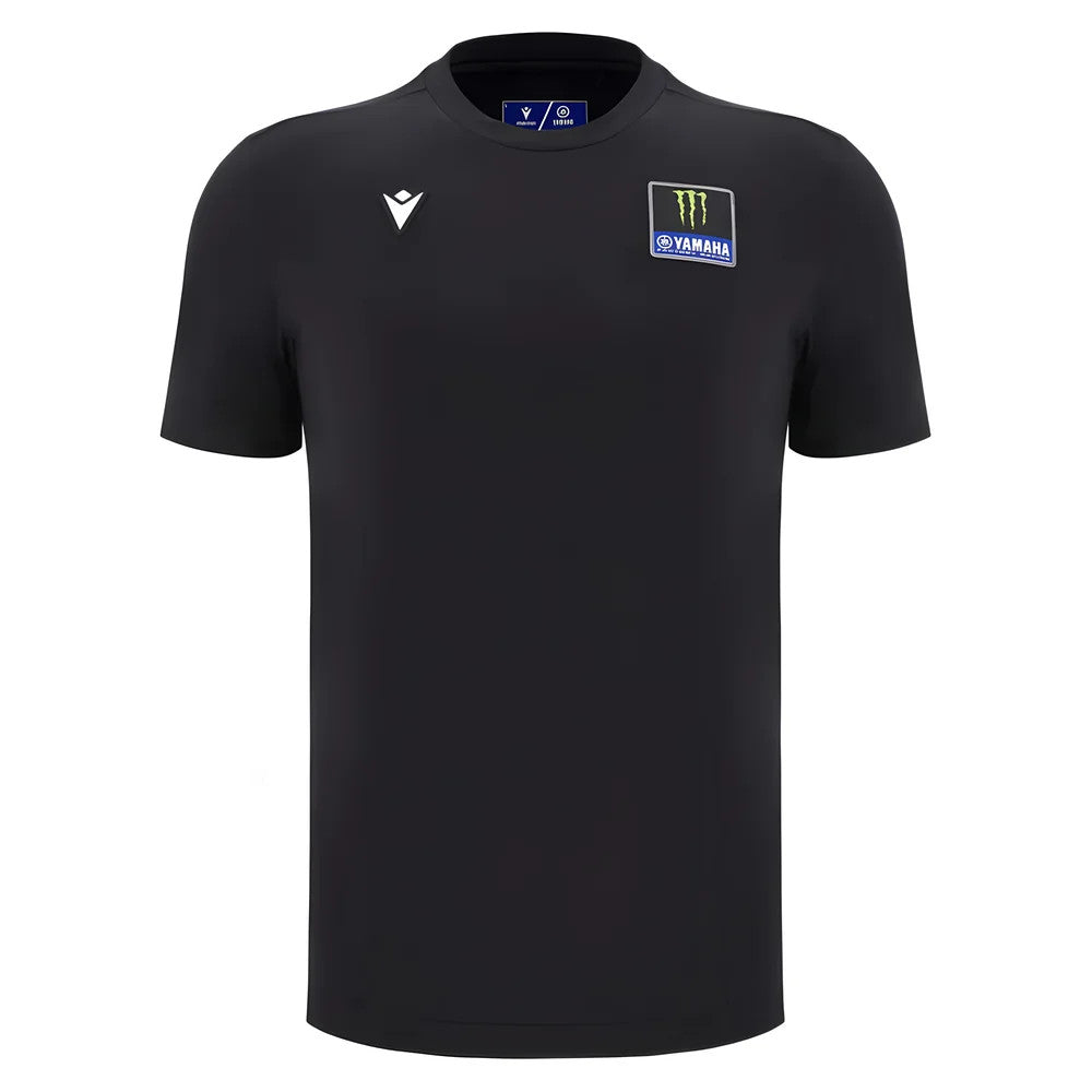 2025 Yamaha Factory Racing Cotton Travel SS Shirt - Black_0