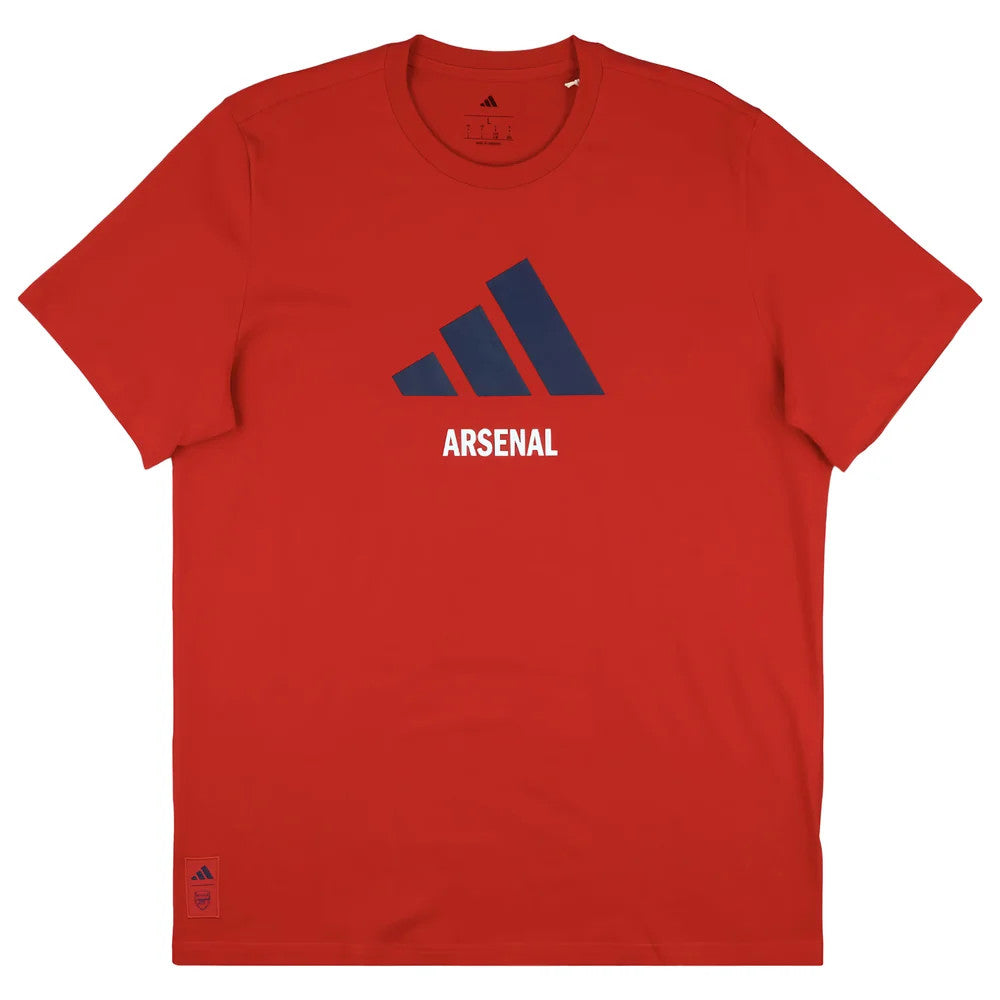 2025-2026 Arsenal Season Graphic Tee (Scarlet)_0