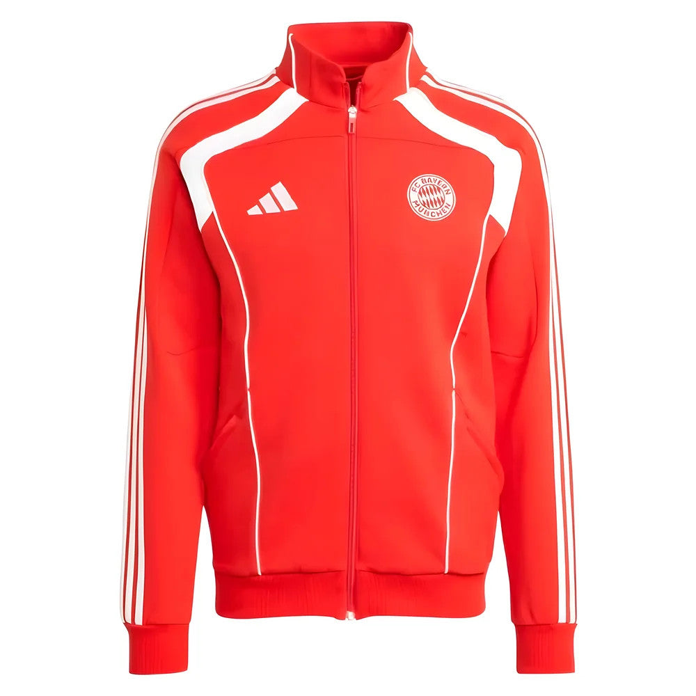 2025-2026 Bayern Munich UBP Doubleknit Track Top (Red)_0