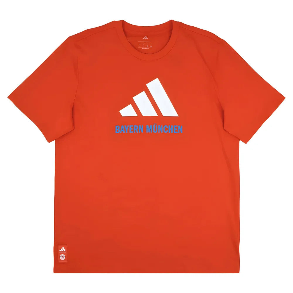 2025-2026 Bayern Munich Seasonal Graphic Tee (Red)_0