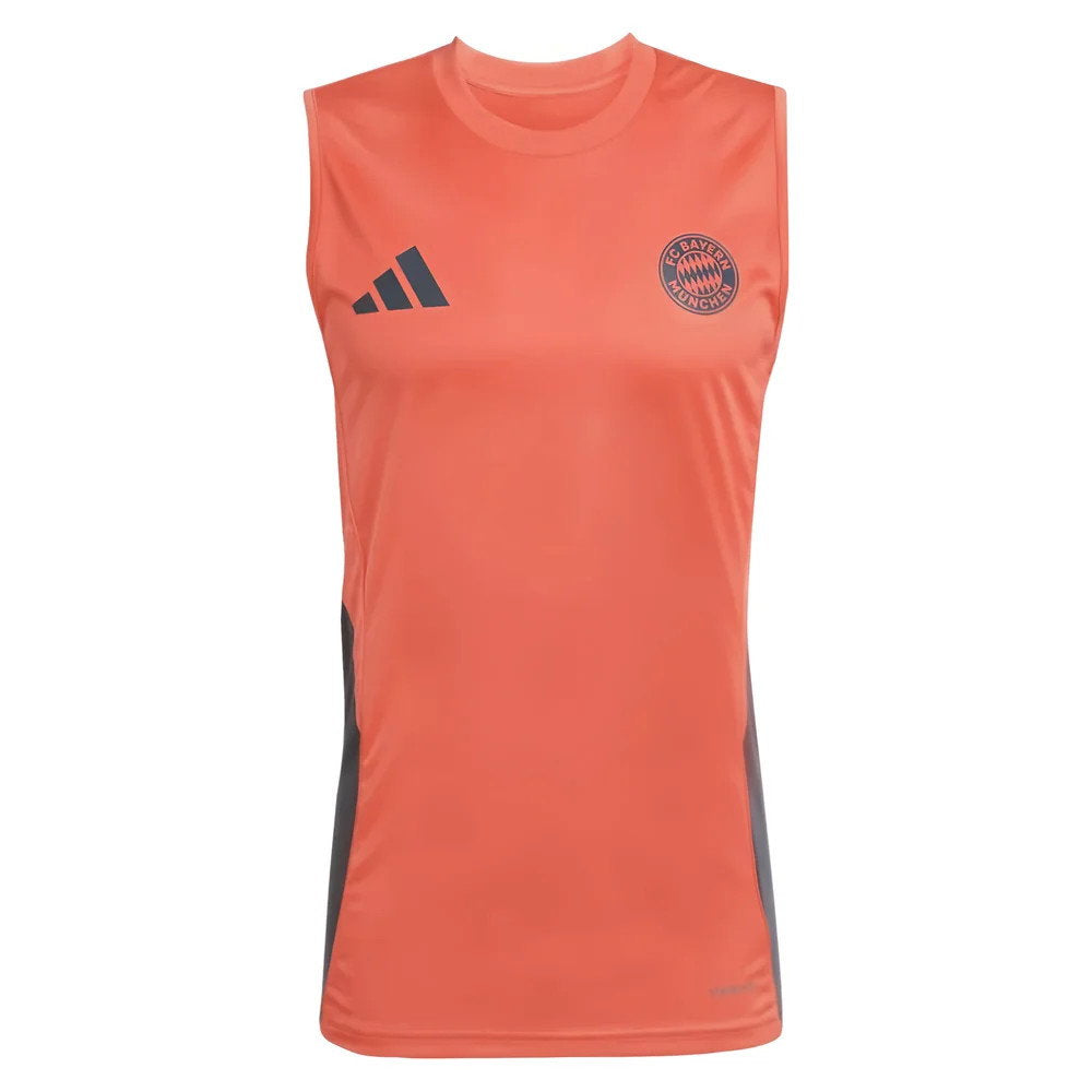 2025-2026 Bayern Munich Sleeveless Jersey (Easy Coral) (Gnabry 7)_3