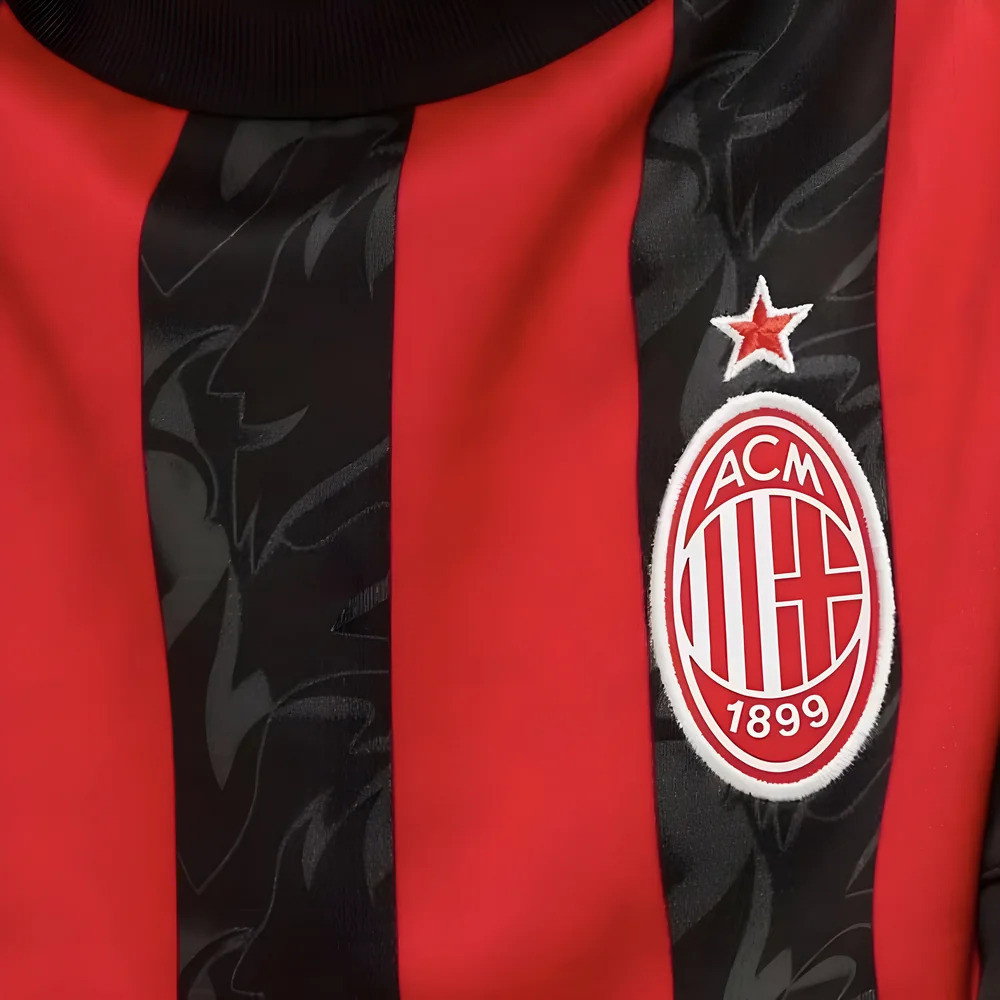 2025-2026 AC Milan Home Shirt (Kids) (Loftus Cheek 8)_5