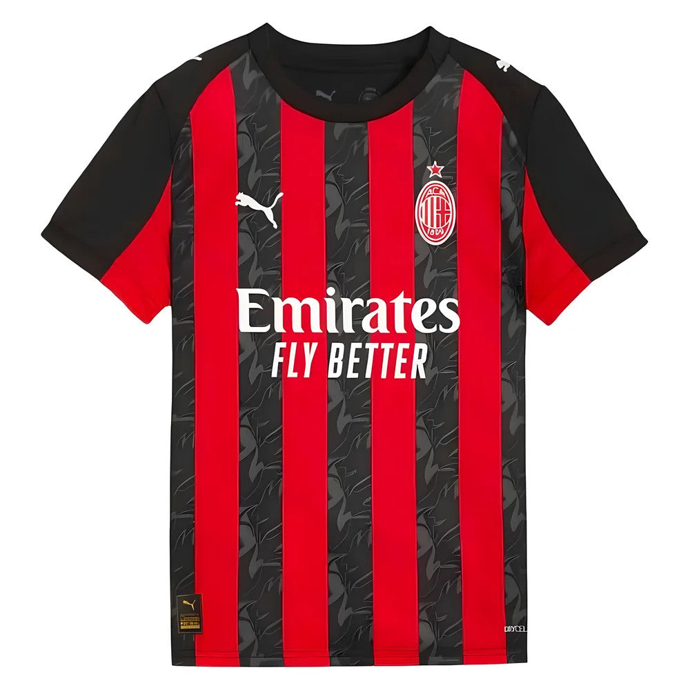 2025-2026 AC Milan Home Shirt (Kids)_0