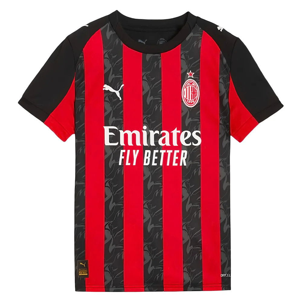 2025-2026 AC Milan Home Shirt (Kids) (Walker 32)_3