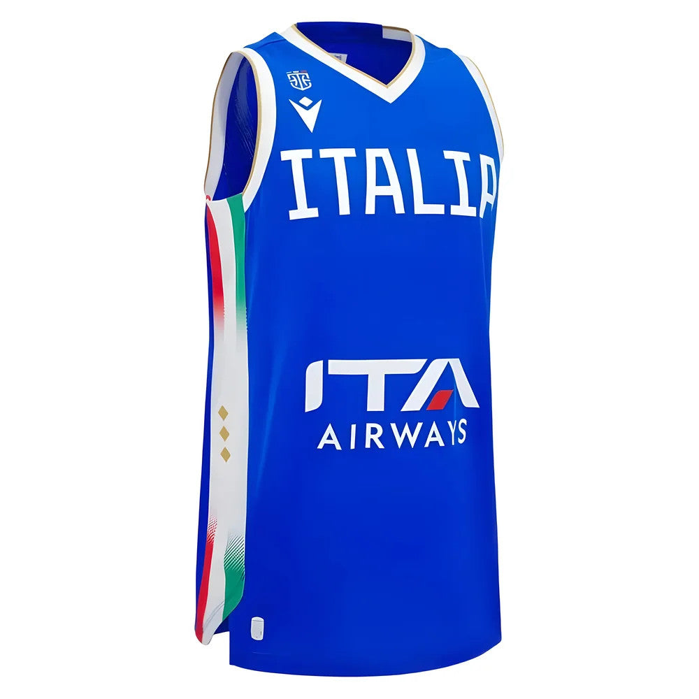2025-2026 Italy FIP Basketball Away Jersey (Blue)_0