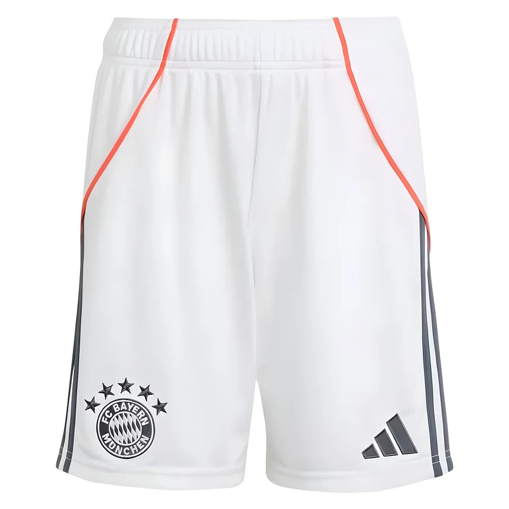 2025-2026 Bayern Munich Away Shorts (White) - Kids_0