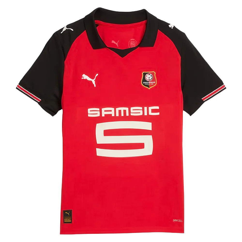 2025-2026 Stade Rennais Home Shirt (Kids)_0