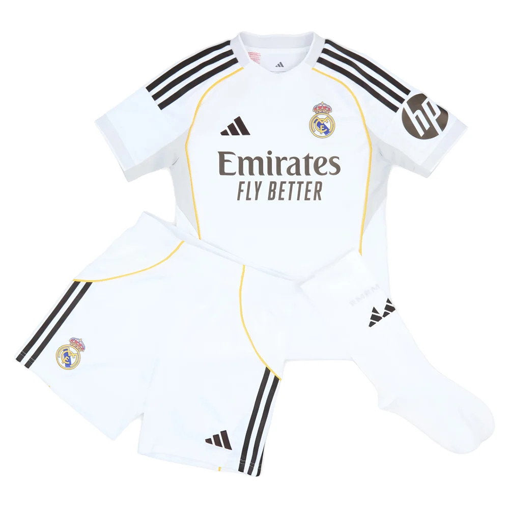2025-2026 Real Madrid Home Youth Kit (E.Militao 3)_3