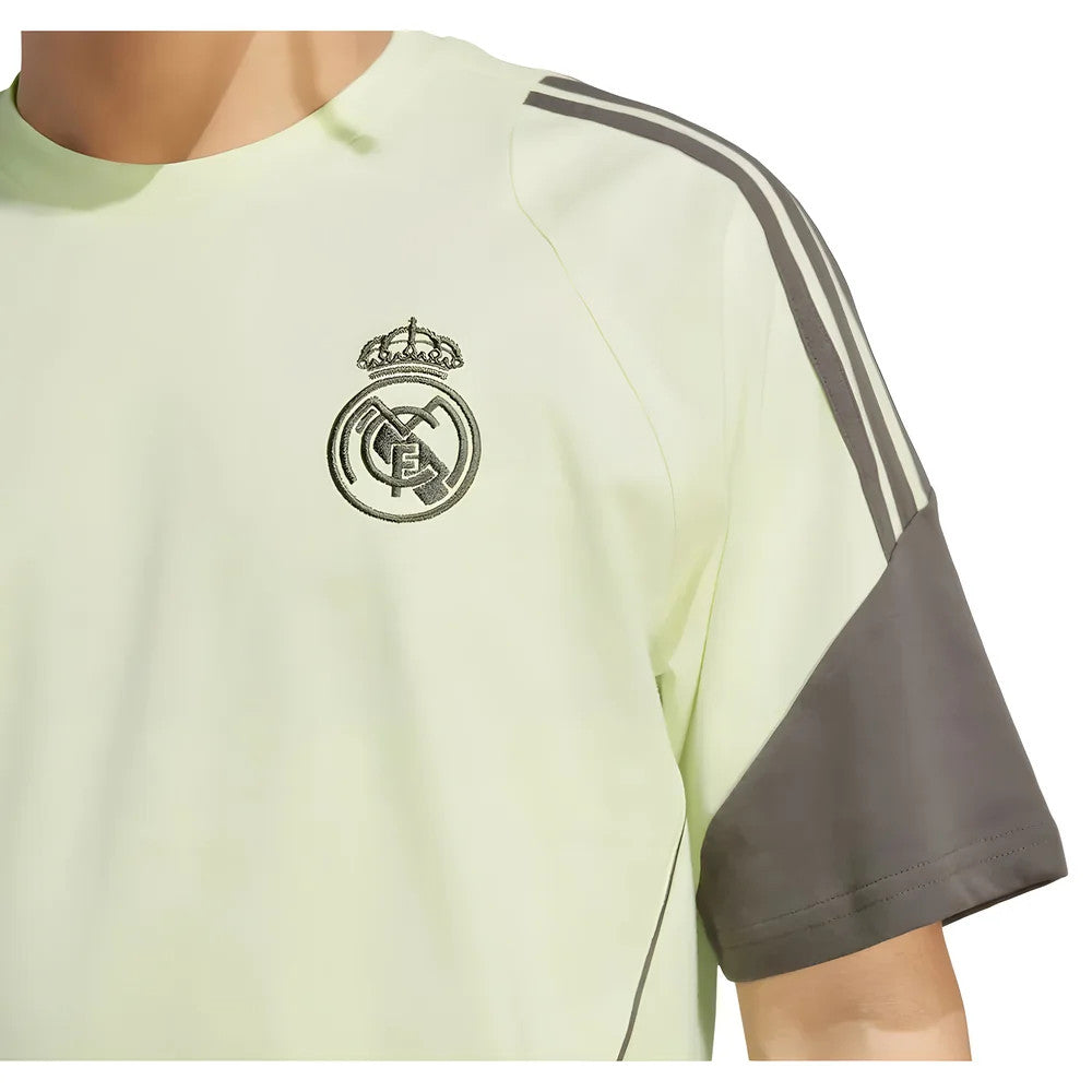 2025-2026 Real Madrid Training Tee (Almost Lime)_1