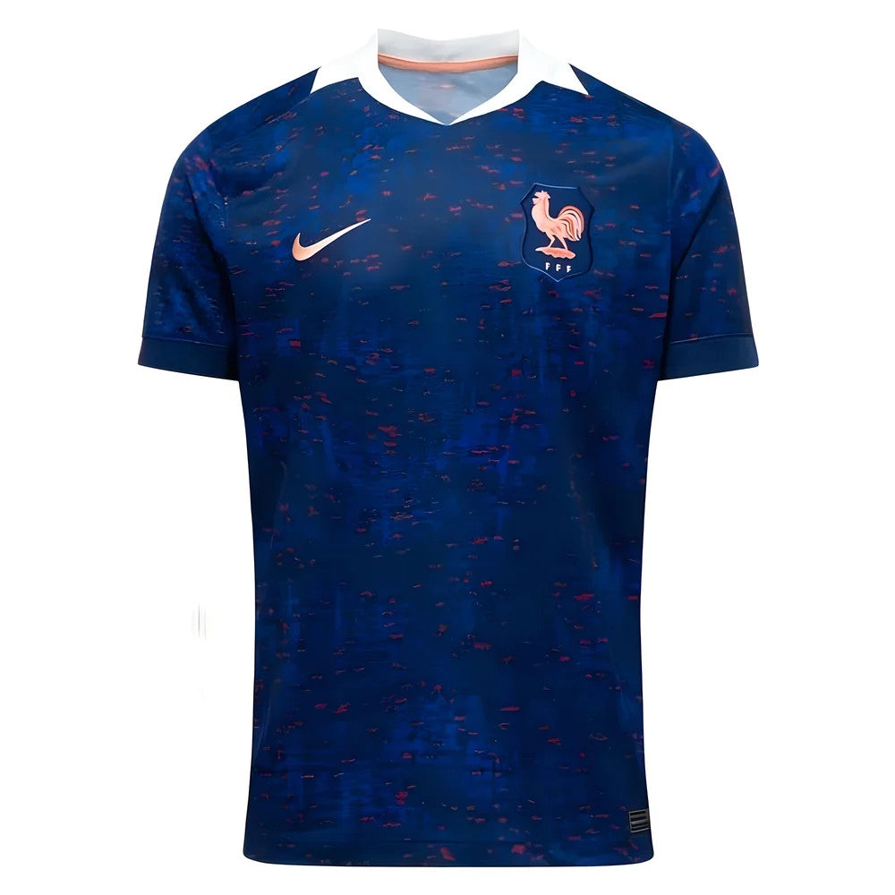2025 France Womens Team Home Shirt (Kids)_0