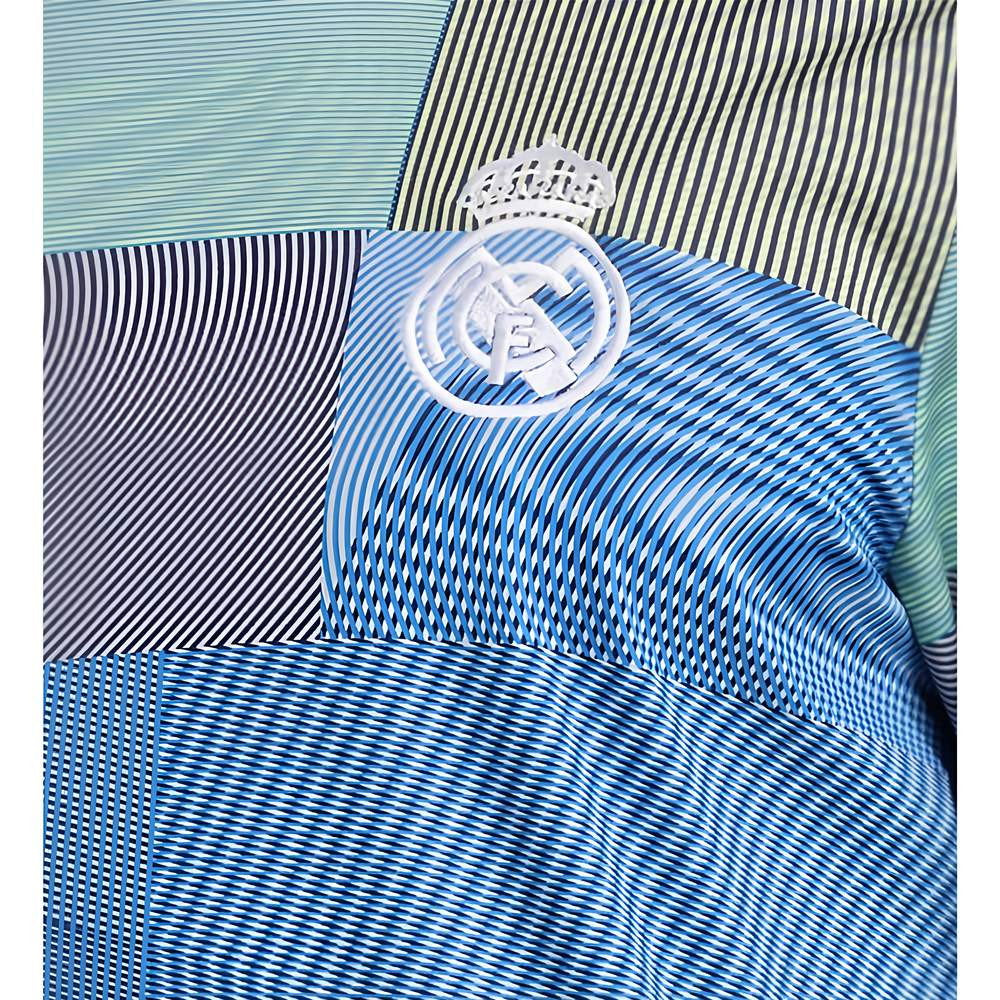 2025-2026 Real Madrid Pre-Match Shirt (Blue) (Sergio Ramos 4)_4