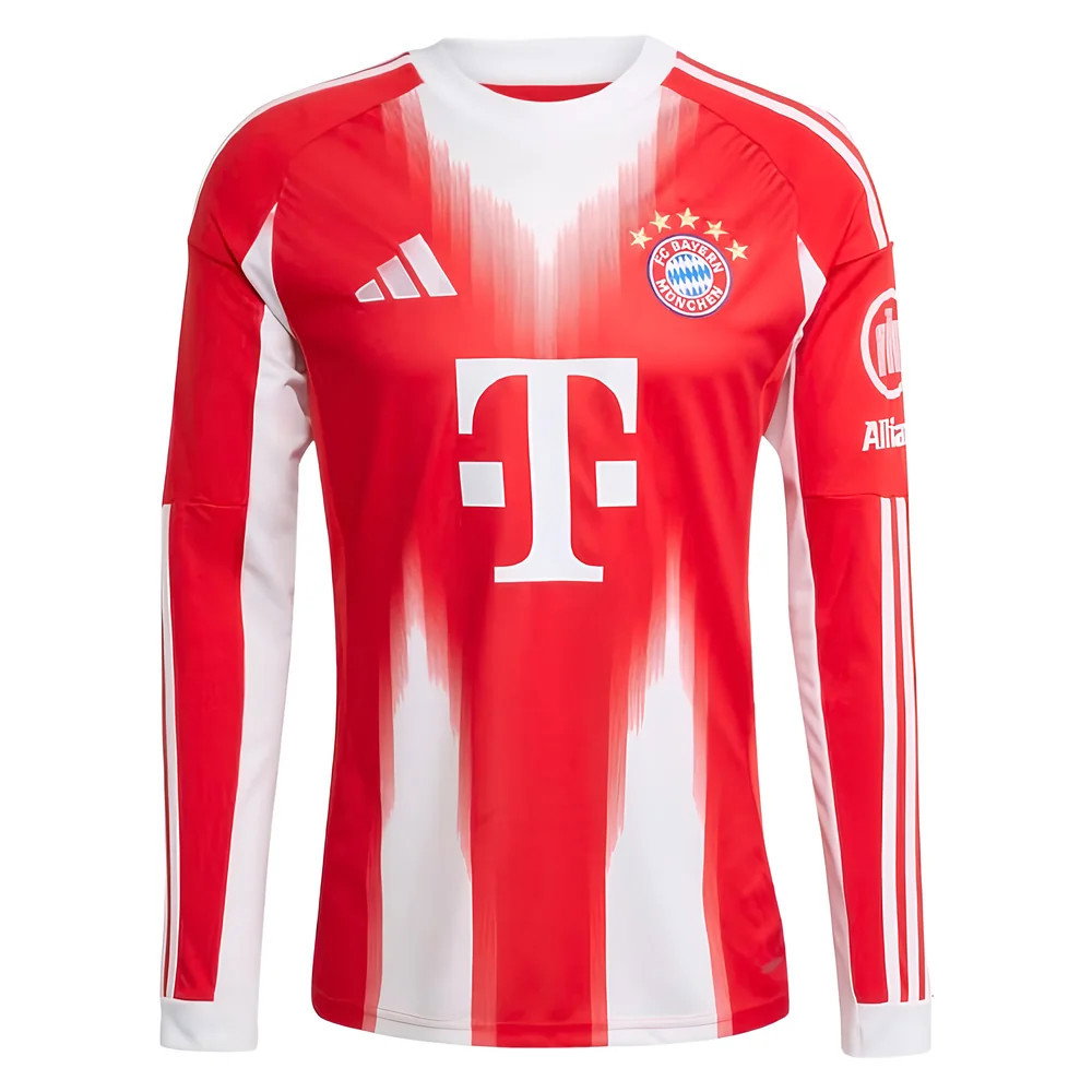 2025-2026 Bayern Munich Long Sleeve Home Shirt (Kimmich 6)_2