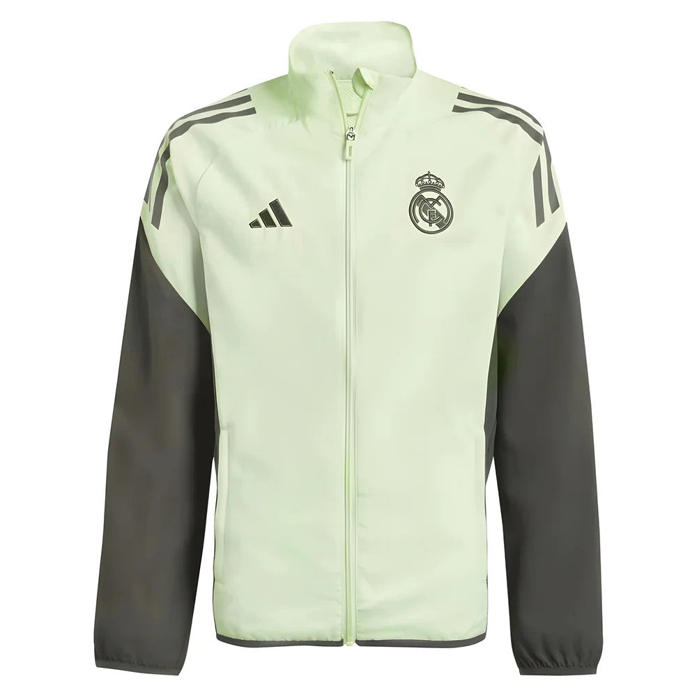 2025-2026 Real Madrid Tracksuit (Almost Lime) - Kids_1