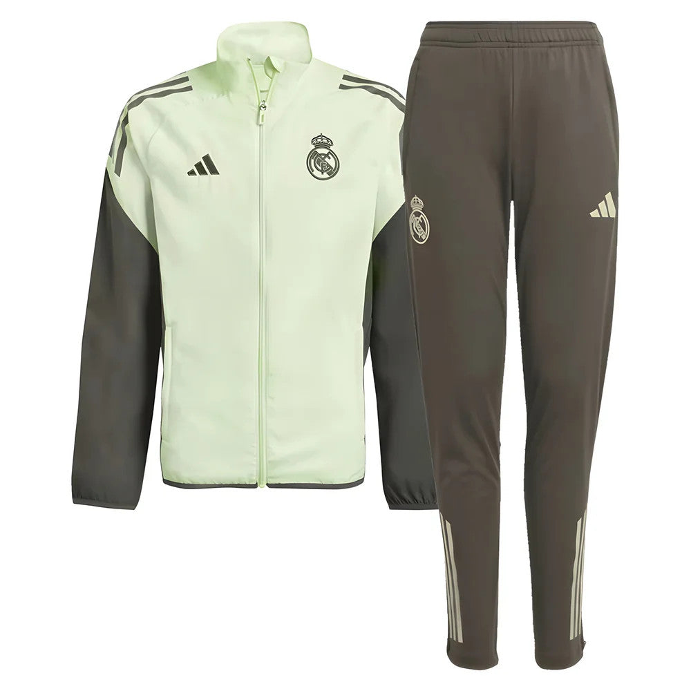 2025-2026 Real Madrid Tracksuit (Almost Lime) - Kids_0