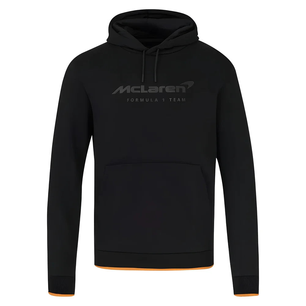 2025 McLaren F1 Unisex Core Essentials Hoodie - Black_0