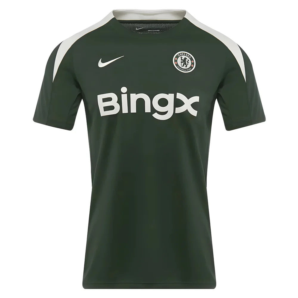 2025-2026 Chelsea Dri-Fit Strike Training Shirt (Green)_0